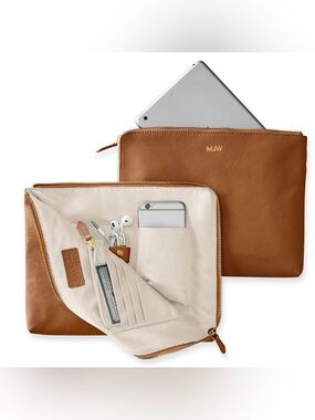Mark & Graham Leather Commute Clutch